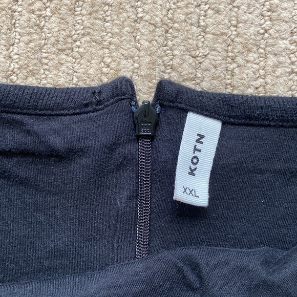 KOTN Women’s Cozy Skirt, 100% Egyptian Cotton, Black, XXL - Picture 16 of 16